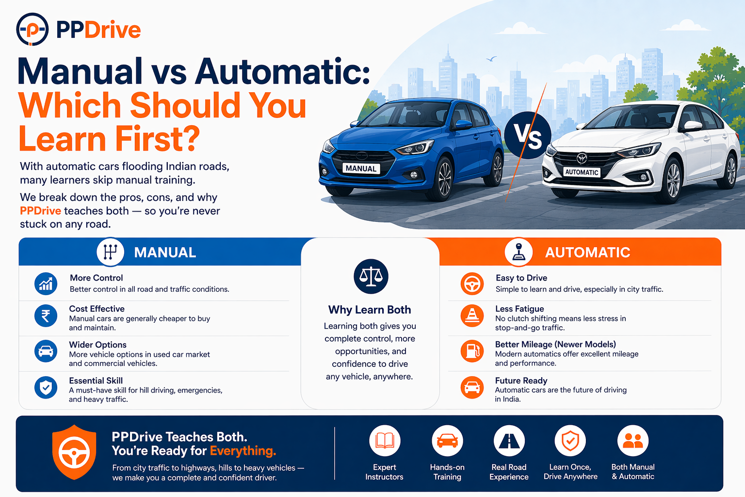 Manual vs Automatic: Which Should You Learn First?